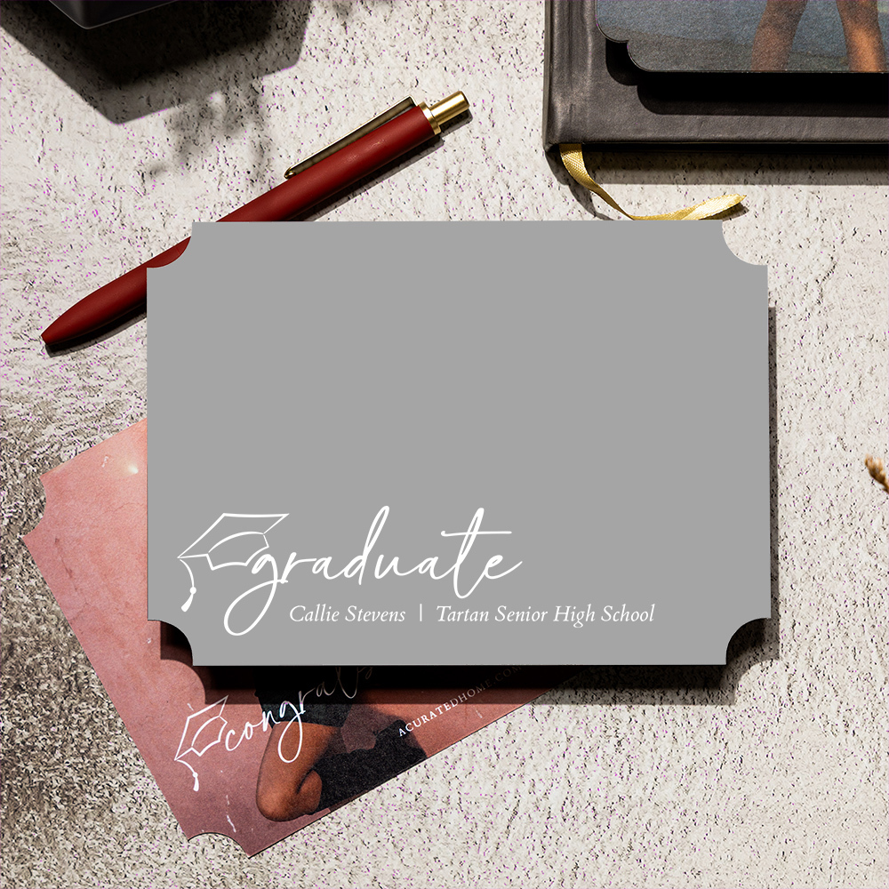 WHCC Cards Press Pack Cap and graduate announcement styled preview